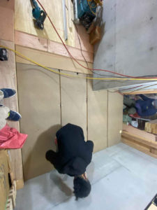 戸建住宅　置床工事　乾式二重床（東京都渋谷区）