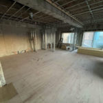 マンション　置床工事　乾式二重床（東京都目黒区）