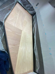 オフィス　置床工事　乾式二重床工事 （東京都港区）