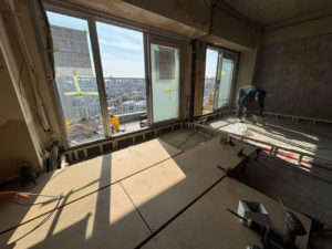 マンション　1日置床工事　フリーフロアＣＰ（東京都世田谷区）