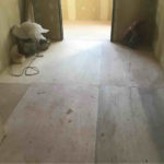 クリニック　置床工事　乾式二重床（神奈川県大和市）