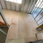 マンション改修　置床工事　乾式二重床（神奈川県逗子市）