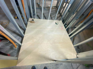 クリニック新装　置床工事　フクビ支持脚（千葉県柏市）