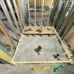 クリニック新装　置床工事　フクビ支持脚（千葉県柏市）