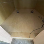 店舗　置床工事　フリーフロアCP（東京都渋谷区）