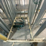 クリニック新装　置床工事　フクビ支持脚（千葉県柏市）