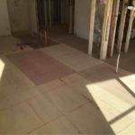 マンション　置床工事　乾式二重床（東京都品川区）