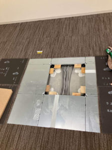 店舗　OAフロア復旧工事（東京都港区）