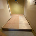 マンション　置床工事　フリーフロアCP（東京都世田谷区）