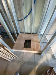 マンション　置床工事　乾式二重床（東京都世田谷区）