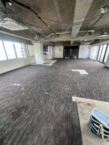 ビル改修工事　OAフロア　LM3000（東京都港区）