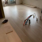 マンション　置床工事　乾式二重床（東京都品川区）