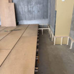 クリニック新装　置床工事　乾式二重床（東京都西東京市）