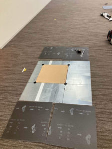 店舗　OAフロア復旧工事（東京都港区）