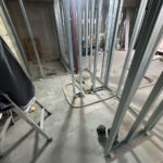 マンション　置床工事　乾式二重床（川崎市多摩区）