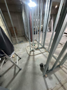 マンション　置床工事　乾式二重床（川崎市多摩区）