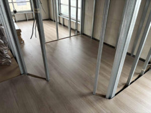 マンション　置床工事　乾式二重床（東京都世田谷区）