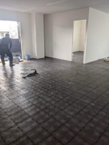 オフィス　新築工事　置敷ＯＡ工事（東京都足立区）