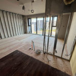 マンション　１日置床工事　フリーフロアCP（東京都中央区）