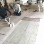 オフィス　置床工事　乾式二重床（東京都港区）