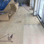 マンション　置床工事　乾式二重床（東京都港区）