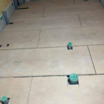 オフィス　置床工事　乾式二重床（神奈川県平塚市）