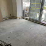 マンション　１日置床工事　乾式二重床（横浜市西区）