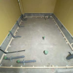 オフィス　置床工事　乾式二重床（神奈川県平塚市）