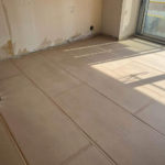 マンション　１日置床工事　乾式二重床（横浜市西区）