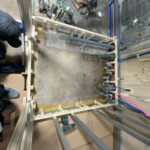 マンション　置床工事　乾式二重床（東京都港区）