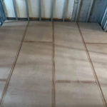 マンション　１日置床工事　乾式二重床（横浜市西区）