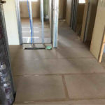 マンション　置床工事　乾式二重床（横浜市泉区）