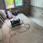 戸建て住宅　置床工事　乾式二重床（横浜市青葉区）