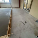 クリニック新装　置床工事　乾式二重床（千葉県千葉市）