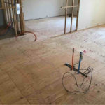 マンション　置床工事　乾式二重床（東京都品川区）