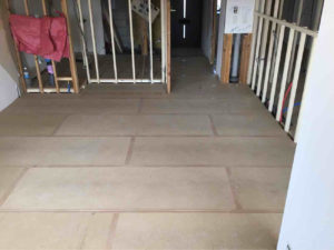 マンション　１日置床工事　乾式二重床（神奈川県大和市）