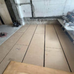 戸建て住宅　置床工事　乾式二重床（横浜市中区）