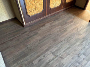 マンション　フローリング工事　小巾フロア（横浜市中区）