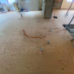 マンション　置床工事　乾式二重床（東京都港区）