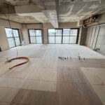 マンション　１日置床工事　乾式二重床（横浜市瀬谷区）