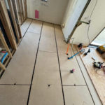 マンション　置床工事　乾式二重床（東京都品川区）