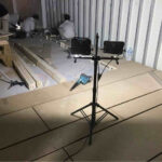 店舗　夜間工事 置床工事　乾式二重床（東京都目黒区）