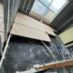 アパート改修　置床工事　乾式二重床（東京都江東区）