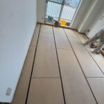 アパート改修　置床工事　乾式二重床（東京都江東区）