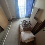 マンション　置床工事　乾式二重床（神奈川県座間市）