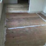 アパート　置床工事　乾式二重床（東京都江戸川区）