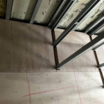 マンション 置床工事 乾式二重床（東京都杉並区）