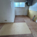 アパート改修　置床工事　乾式二重床（東京都江東区）