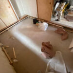 マンション　置床工事　乾式二重床（神奈川県平塚市）