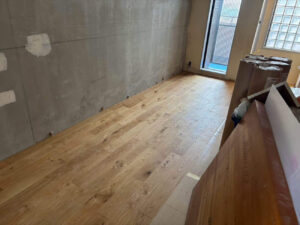 マンション　フローリング工事　小巾フロア（横浜市港北区）
